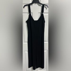 Bar III Wide Leg Jumpsuit Sleeveless Strap Modern Chic Black Women’s Size 14